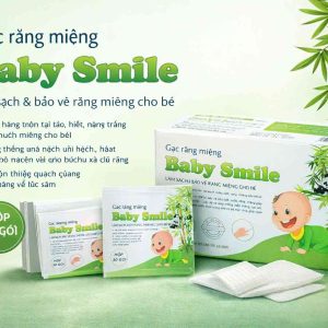 (HD) Gạc răng miệng tẩm thuốc Baby Smile