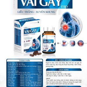 (HD) Viên Vai Gáy MP Mới dạng Lọ-Hộp 1 Lọ x 30 viên