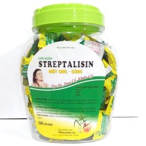 Kẹo ngậm ho Strep Hộp 200 chiếc-Vị ngon thông mũi họng