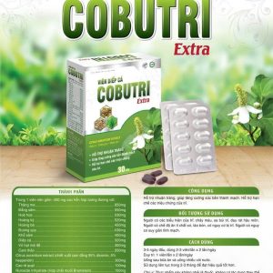 (HD) Viên diếp cá Cobutri-Hộp 3 vỉ x 10 viên