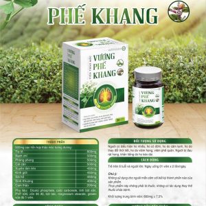 (HD) Viên thảo mộc Vương Phế Khang xuyên tâm liên-Dang Lọ