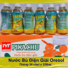 Oresol nước Pikachu-Chai 250ml Bù nước bù khoáng và bổ sung điện giải