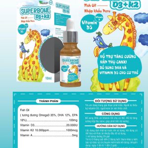 (HD) D3 nhỏ giọt Supper Bon D3 K2
