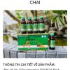 Nước bổ gan Giải rượu Hàn Quốc-Hộp 10 chai x 100ml