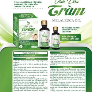 (HD) Tinh dầu tràm Melaleuca Oil-chai 20ml