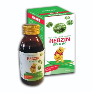 (HD) Siro Ho Cao cấp Hebzin Gold AC-Hộp 1 Lọ 125ml công hiệu cao