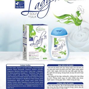 (HD) Dung dịch vệ sinh phụ nữ Lady soft silk-Chiết xuất Trầu không
