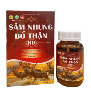 (HD) Sâm nhung bổ thận đỏ-Hộp 30 viên