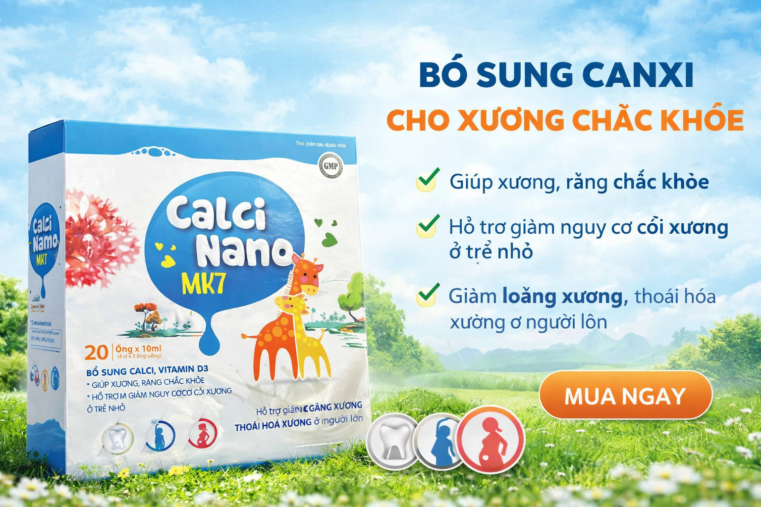 canxi ống vic