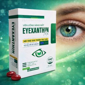 (HD) Hộp cứng 1 Lọ Viên uống sáng mắt Eyexathin cao cấp