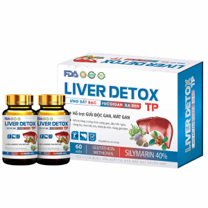 (HD) Bổ Gan 2 Lọ x 30 viên Hộp cứng-Liver Detox TP giải độc gan