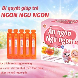 (HD) Siro Ăn ngon ngủ ngon ống-Hộp 20 Ống x 10ml vị thơm ngon