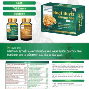 (HD) Não 2 Lọ ngày & Đêm Hoạt huyết dưỡng não Hộp cứng 2 Lọ x 30 viên cao cấp