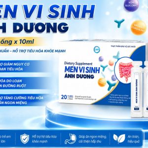 (HD) Men vi sinh ống-Hộp 20 Ống x 10ml dùng đc cho trẻ từ 06 tháng