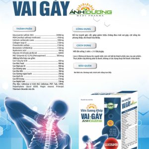 (HD) Viên xương khớp Vai gáy Lọ-Hộp 1 Lọ x 60 viên cao cấp