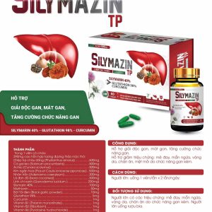 (HD) Bổ gan hộp cứng 2 Lọ Silymarin TP-tăng cường chức năng giải độc gan